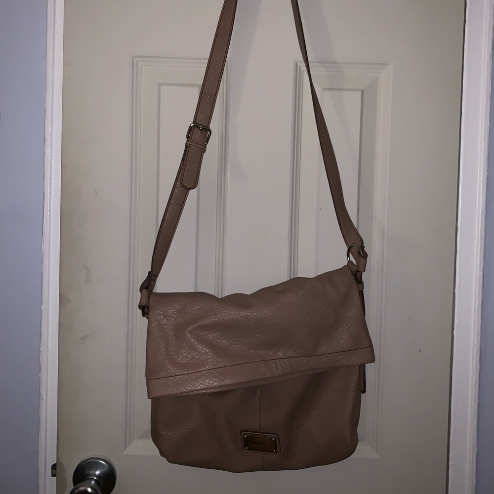 Beige Nine West Cross Body Bag